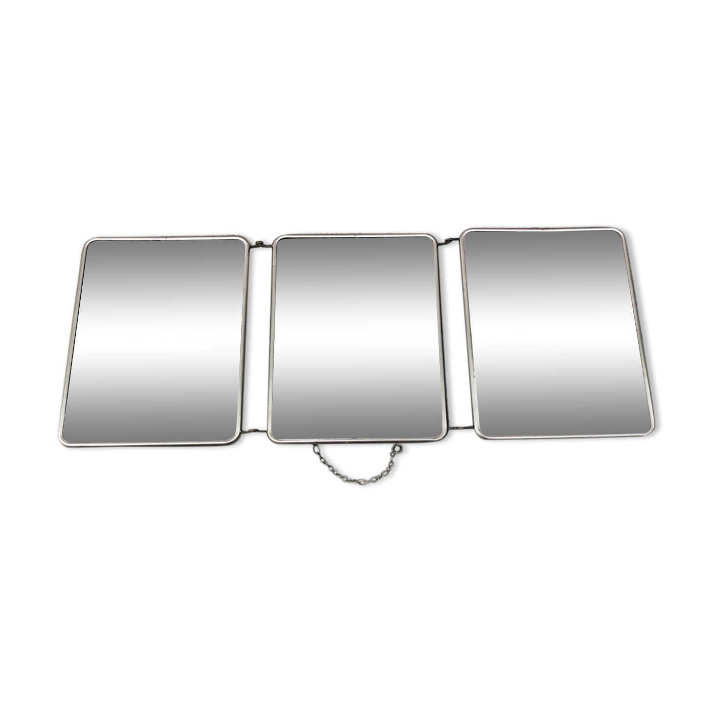 Ancient triptych mirror