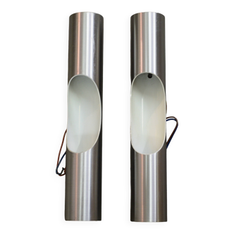 Pair of vintage wall lights, Raak Fuga model