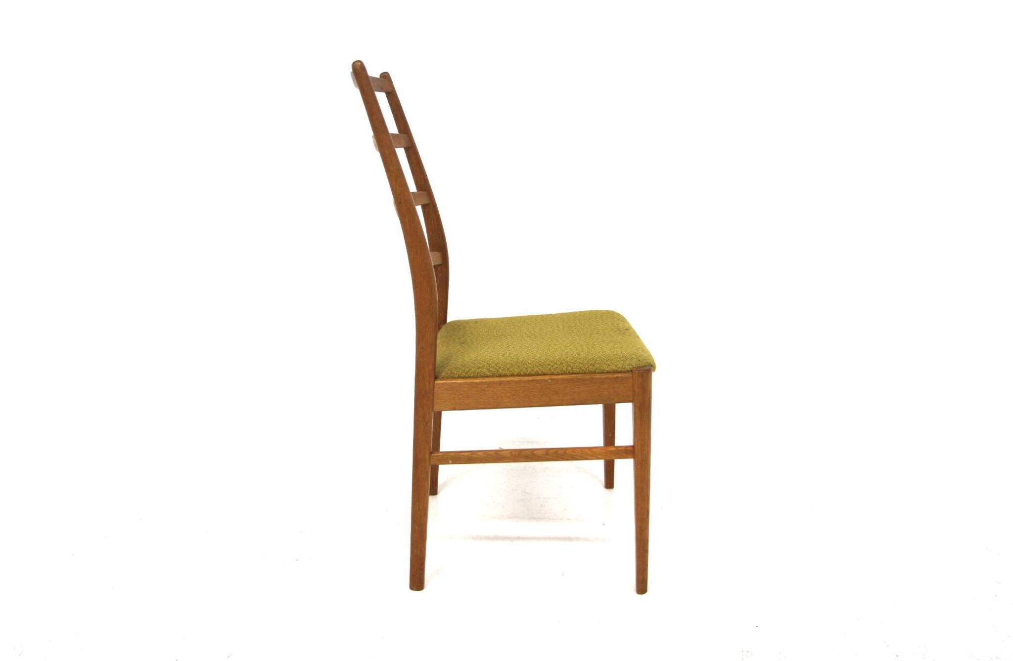 Set de 4 chaises en chêne, Nils Carlsson, Tibro, Suède, 1960