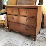 Commode anglaise XVIIIème en acajou