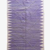 Purple Kilim Rug - 312 x 200 cm