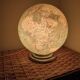 Globle around the 1930s on aluminum base