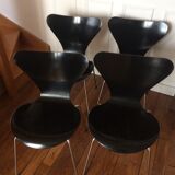 4 series 7 chairs by Jacobsen