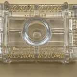 Advertising inkwell for the brand Baccarat crystal Benedictine liqueurs.