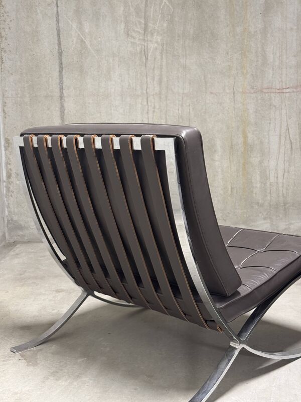 Fauteuil Barcelona Mies Van Der Rohe Knoll