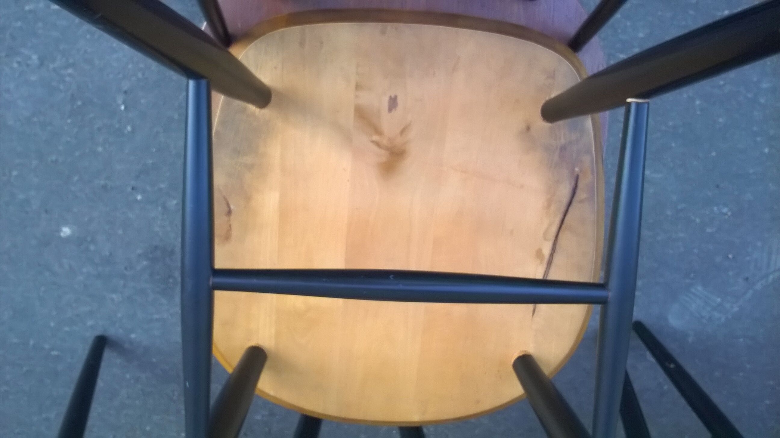 Set de 5  chaises scandinave Fanett d'Ilamri Tapiovaara