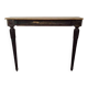 Antique console, late 19th century, Napoleon III, made of wood and marble.
