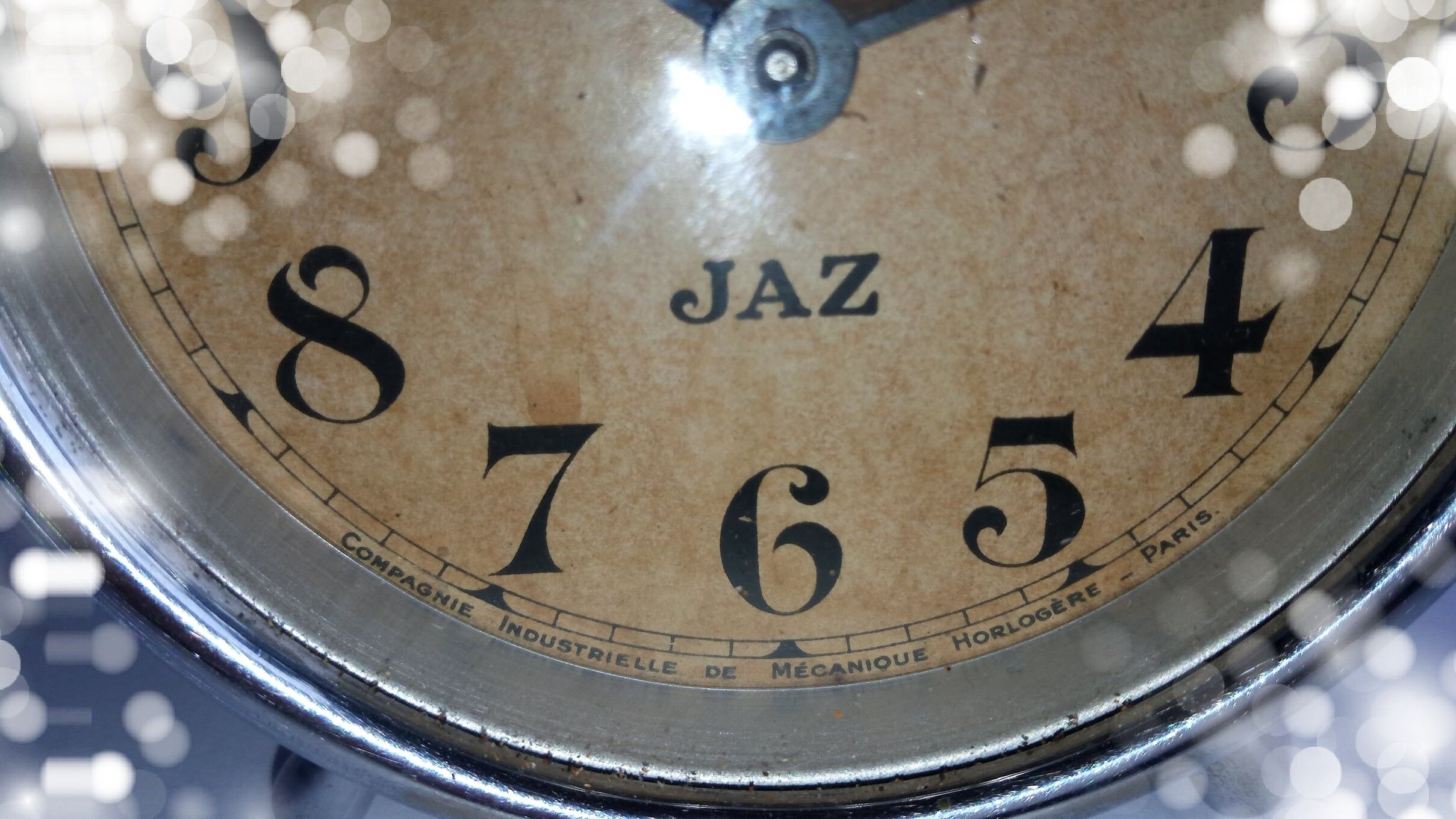 Former jaz "Classic" brand mechanical alarm clock Precision 20/30