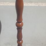 Vintage turned wooden lamppost