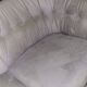 Lilac velour sofa, Danish design, 1970s, production: Denmark