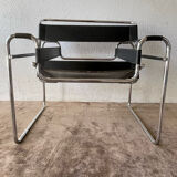 Wassily armchair by Marcel Breuer black
