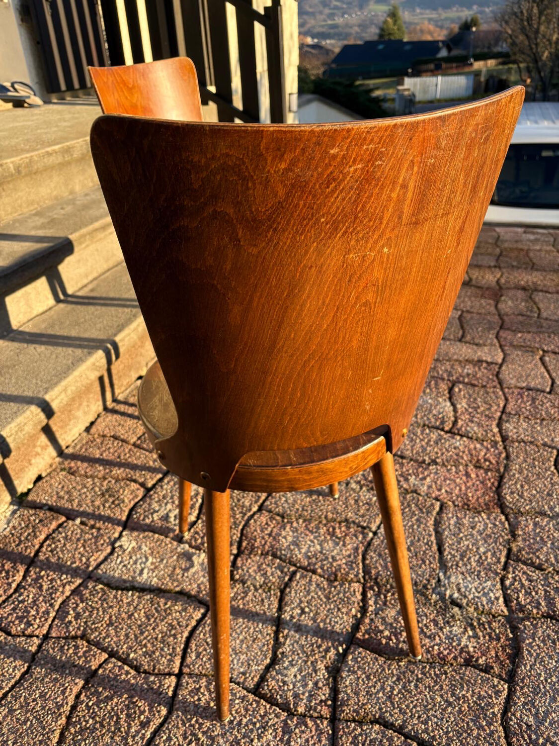 Set of 6 Baumann bistro chairs