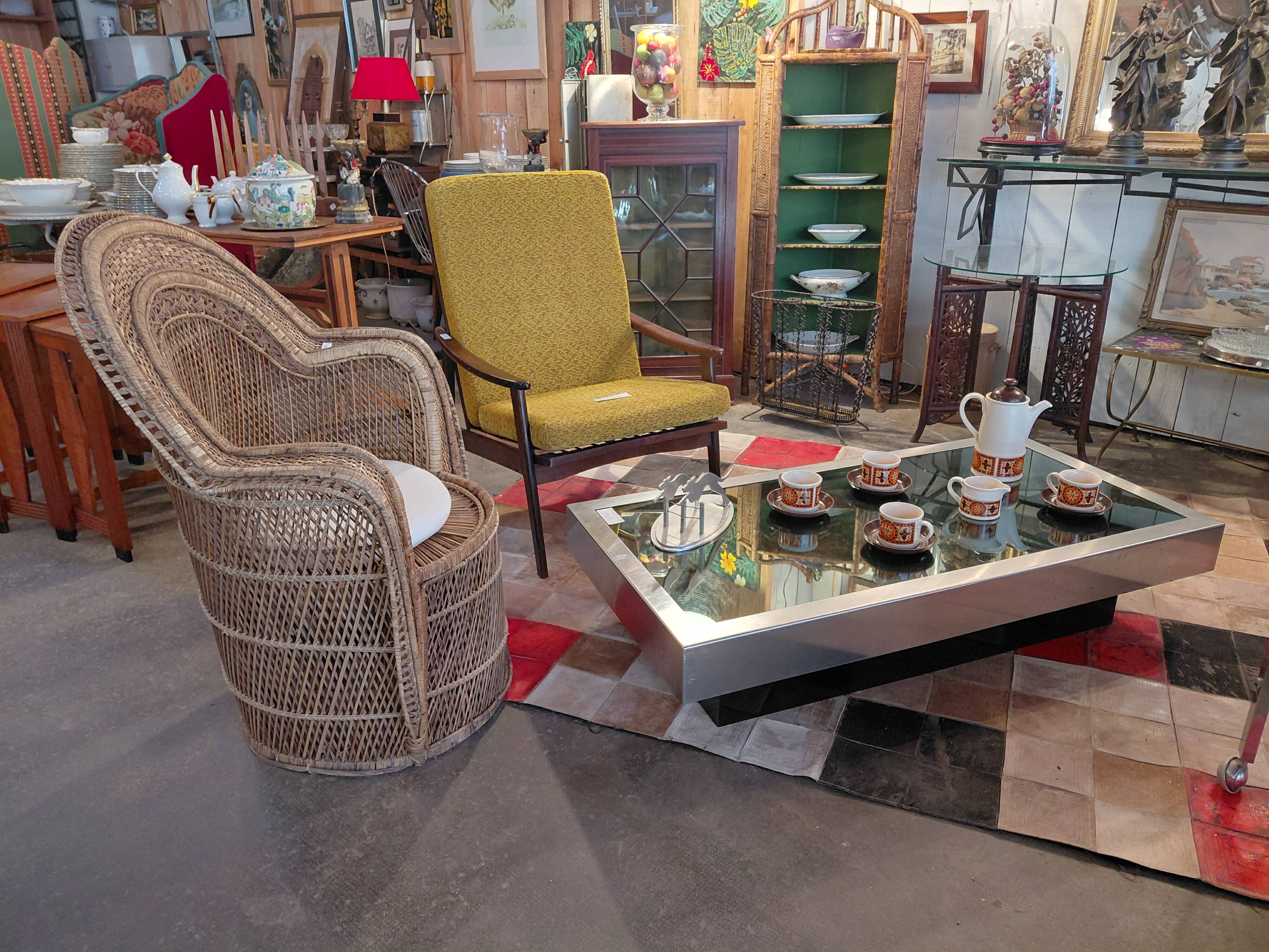 70s design coffee table