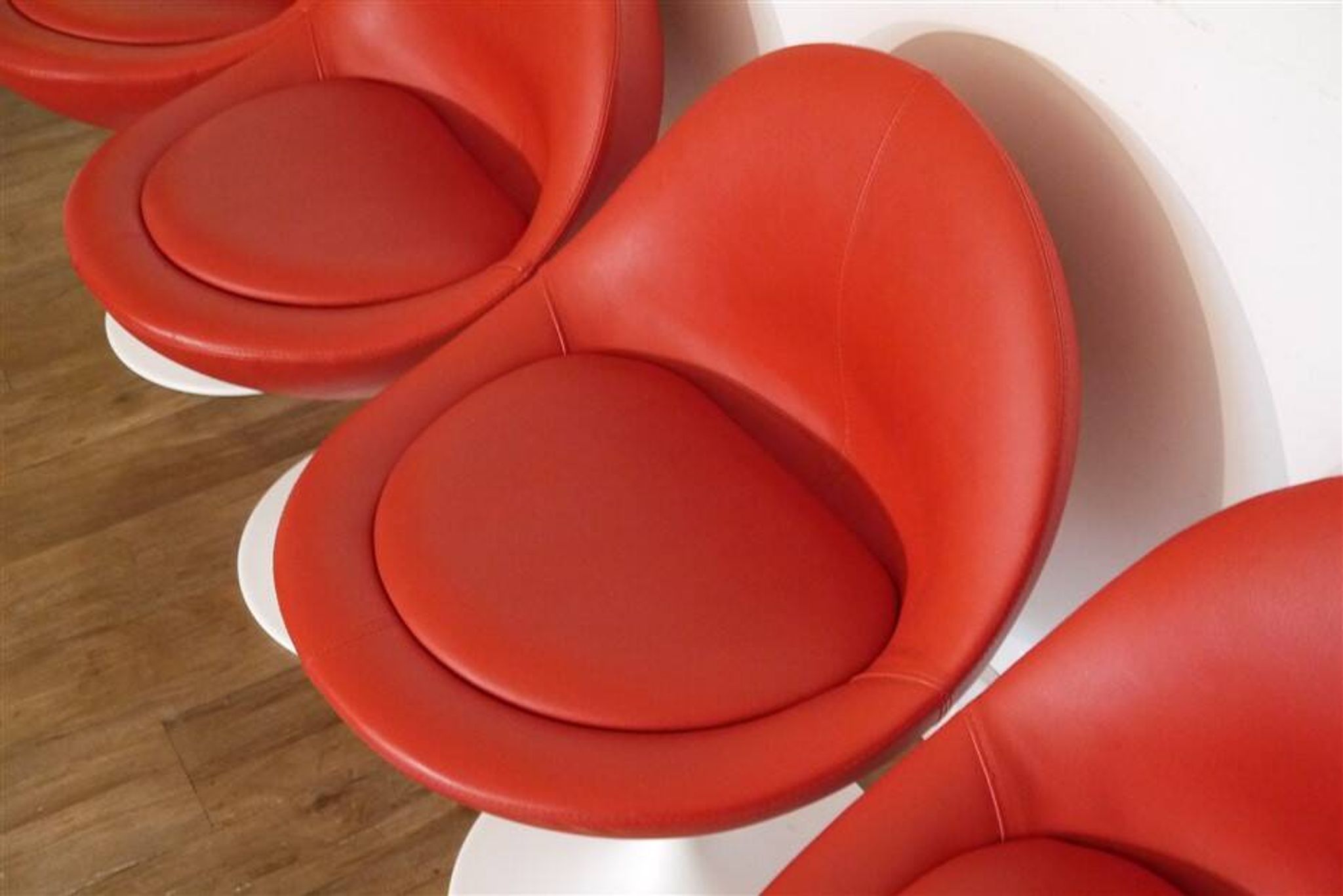 Serie de chaises design Borje Johanson 1970