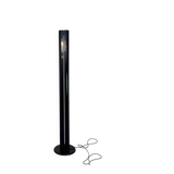 Italian iconic black Artemide Megaron uplighter floor lamp 1980s