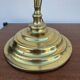 Swan neck brass lamp Art Nouveau