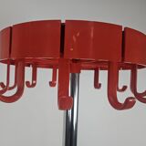 Space Age Plastic and Steel Coat Rack by Dal Vera from the 70s
