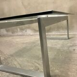 Glass lounge coffee table