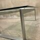 Table basse de salon en verre