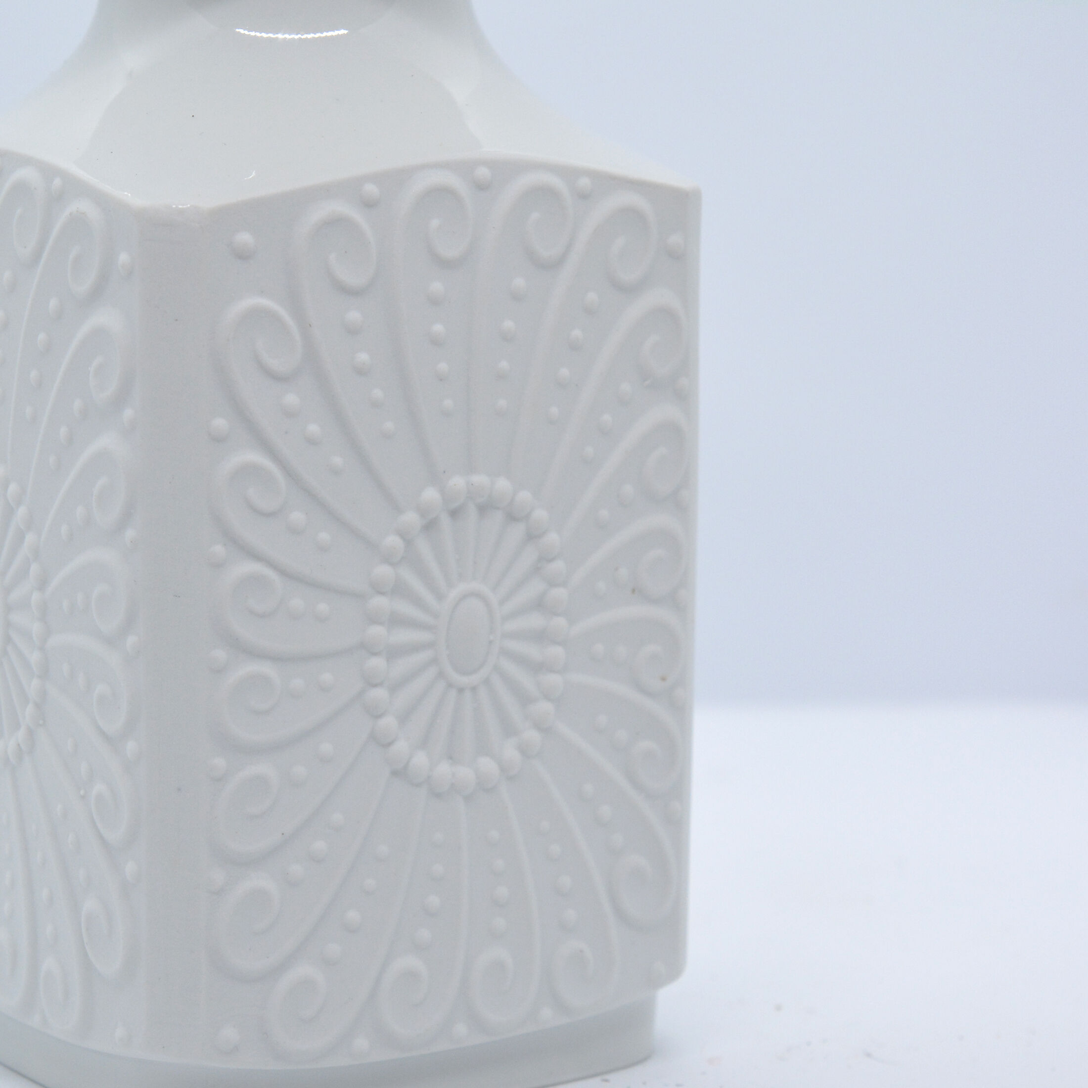 Kerafina Royal Porzellan Bavaria KPM white vase, Germany, 1970s
