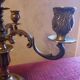 Brass chandelier
