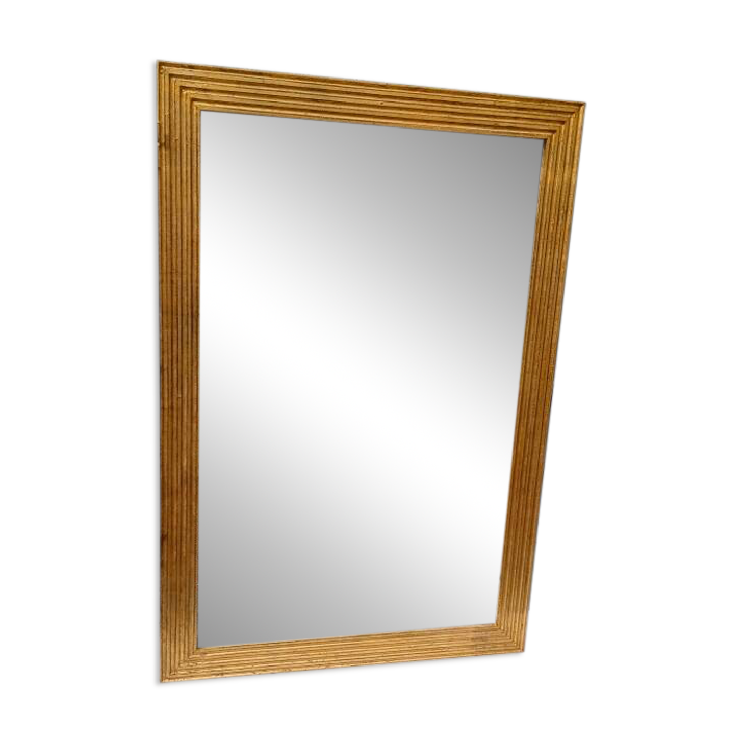 Grand golden mirror from the revolutionary period 110 cm x 74 cm