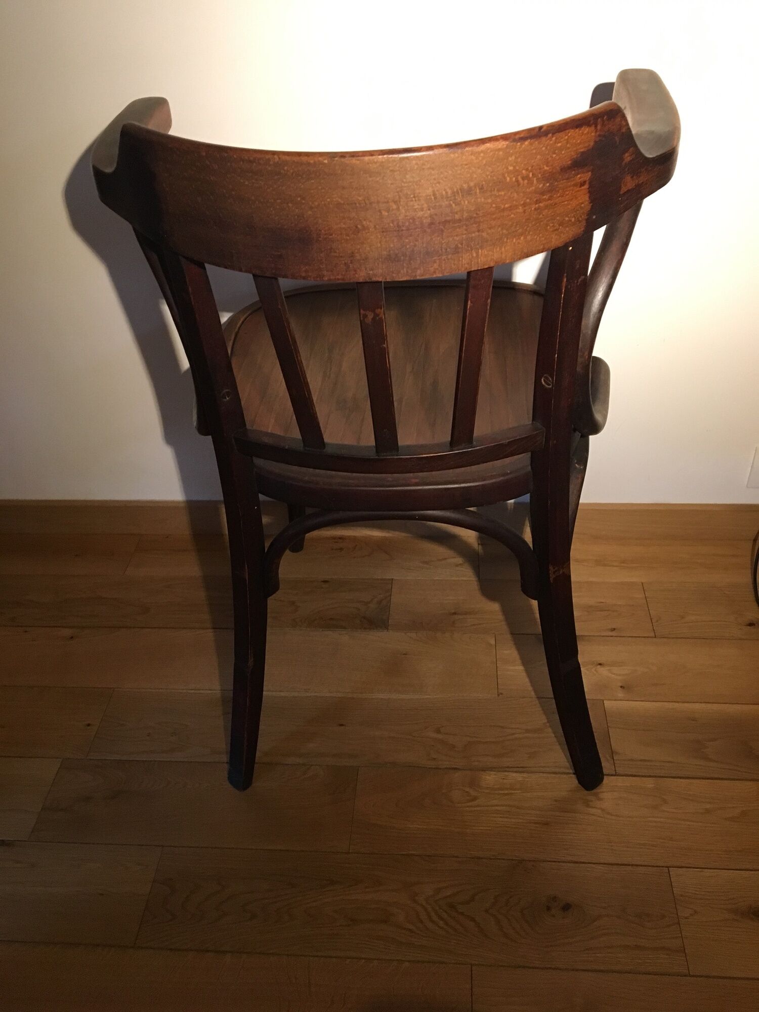 Armchair of workshop stamped Walter Baumann n * 22 - 1930