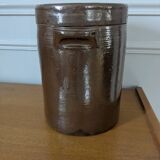 Large ancient stoneware pot