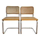 Page 1 of 11 Set of 2 Cesca chairs by Marcel BREUER b32