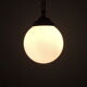 Suspension globe opaline vintage