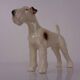 Porcelain Figurine of Fox Terrier, Denmark, 1950s