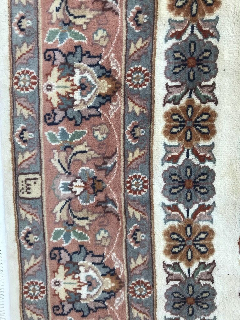 Carpet pakistani Karachi wool and silk 155 x 248 cm