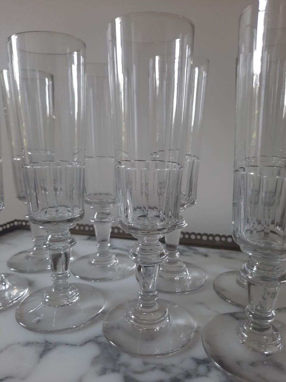 Champagne flutes