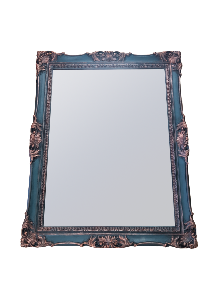 Rectangular mirror circa 1920 - 93x74cm
