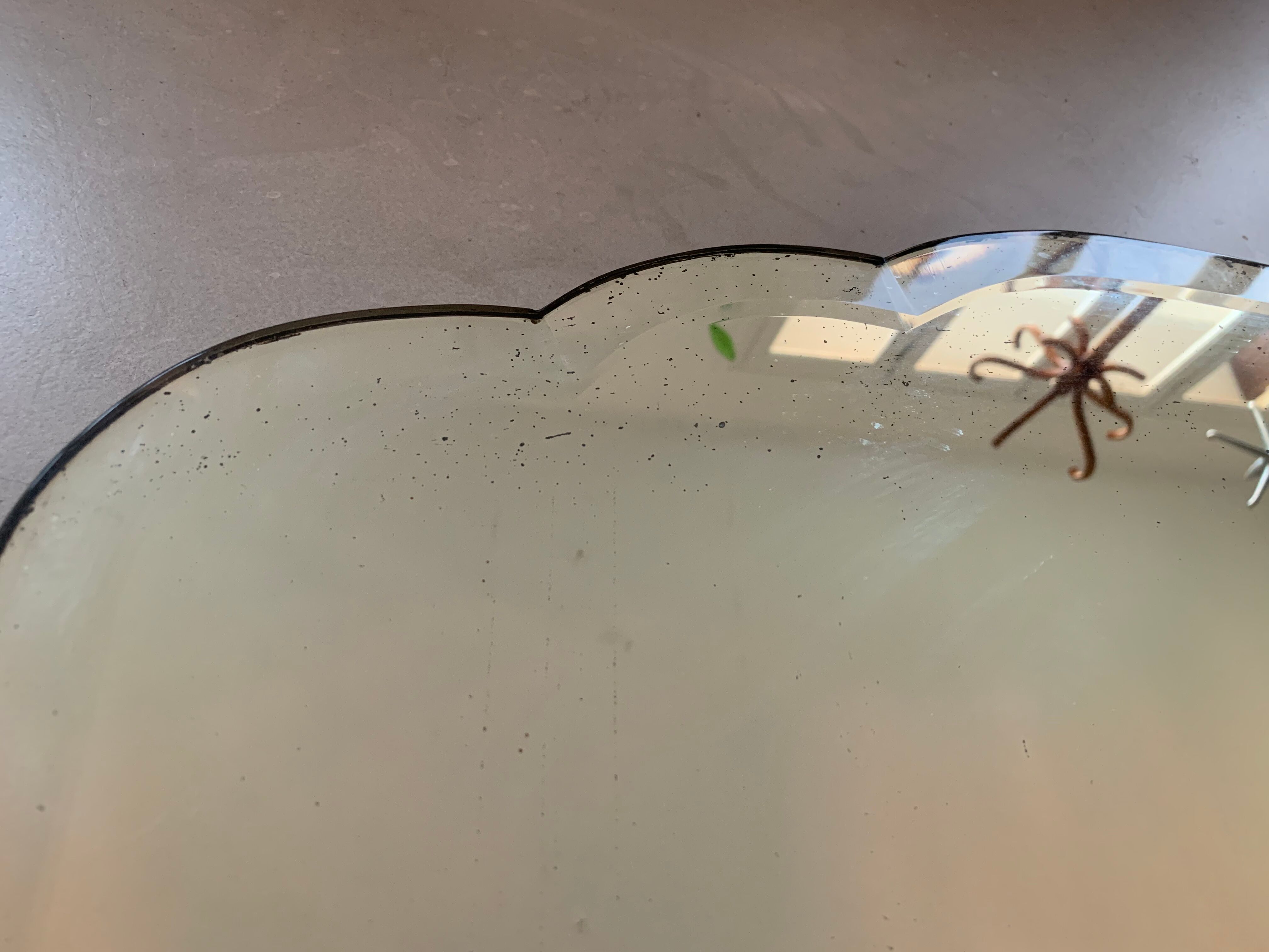 Antique Art Deco mirror