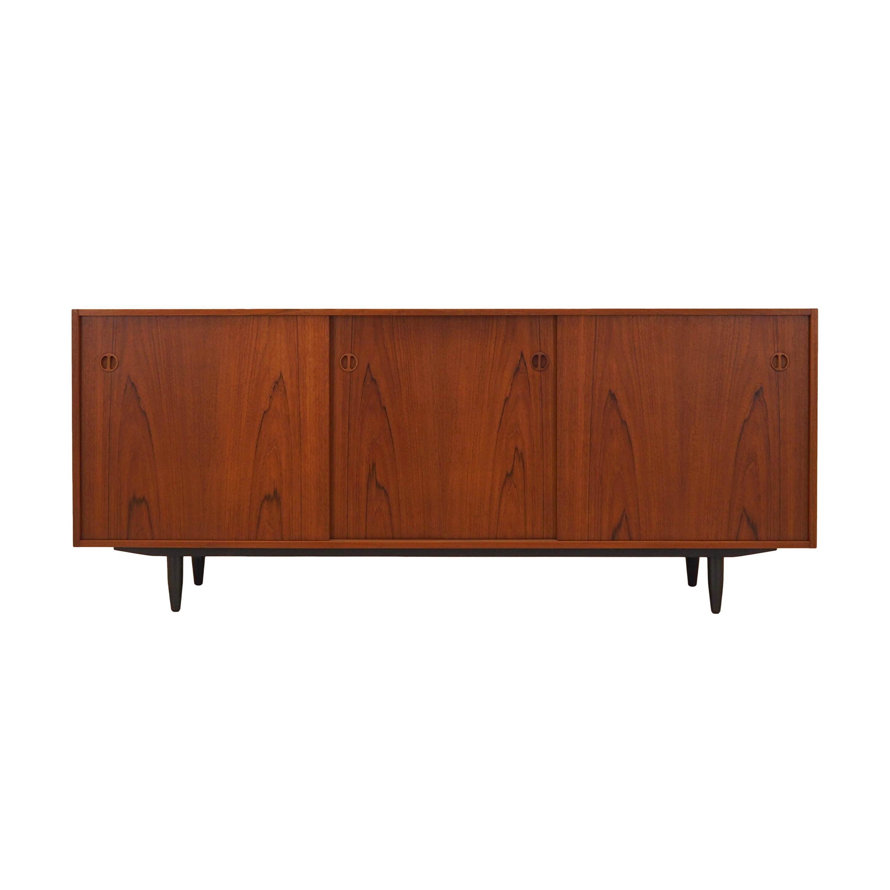 Teak sideboard, Danish design, 1970s, production: Denmark