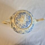 Porcelain De Sarreguemines, Large Porcelain Teapot