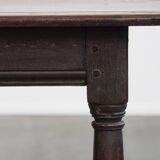 Grande table d'appoint / tabouret anglais antique
