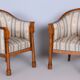 Ensemble de sièges en bouleau Biedermeier restauré, polonais ravivé, Vienne, Autriche, années 1830