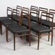 Vintage Dining Chairs by Alf Aarseth for Gustav Bahus, 1960s, Set of 10