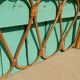 1960s rattan wall shelf