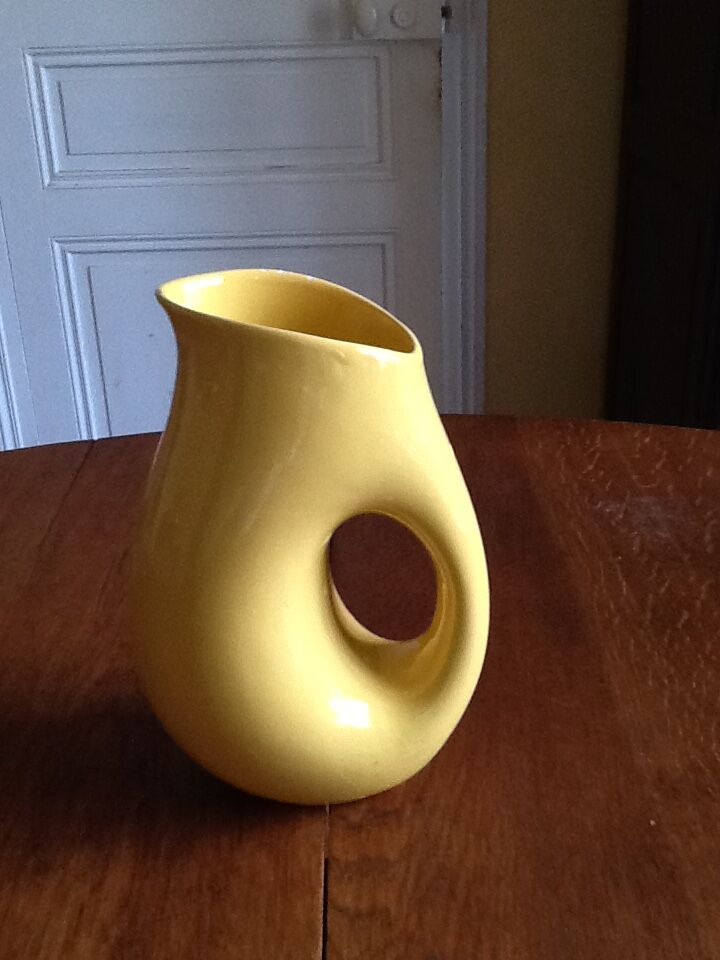 Yellow pitcher