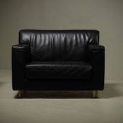 Pair of lounge chairs by Kunihide Oshinomi for Matteo Grassi 1980s