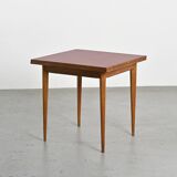 Vintage extendable ash table, France circa 1950