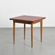 Vintage extendable ash table, France circa 1950