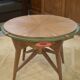 Table de jeux / guéridon en chêne 1940’s