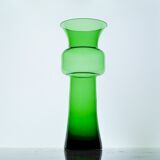 Large green Tang-Li vase by Morales Schildt for Kosta