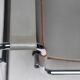 Wassily chair in grey leather by Marcel Breuer for Gavina, 1960, signed.