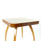 Table basse araignée par Jindrich Halabala en chêne et noyer, Tchécoslovaquie, 1930