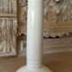 White porcelain candlestick